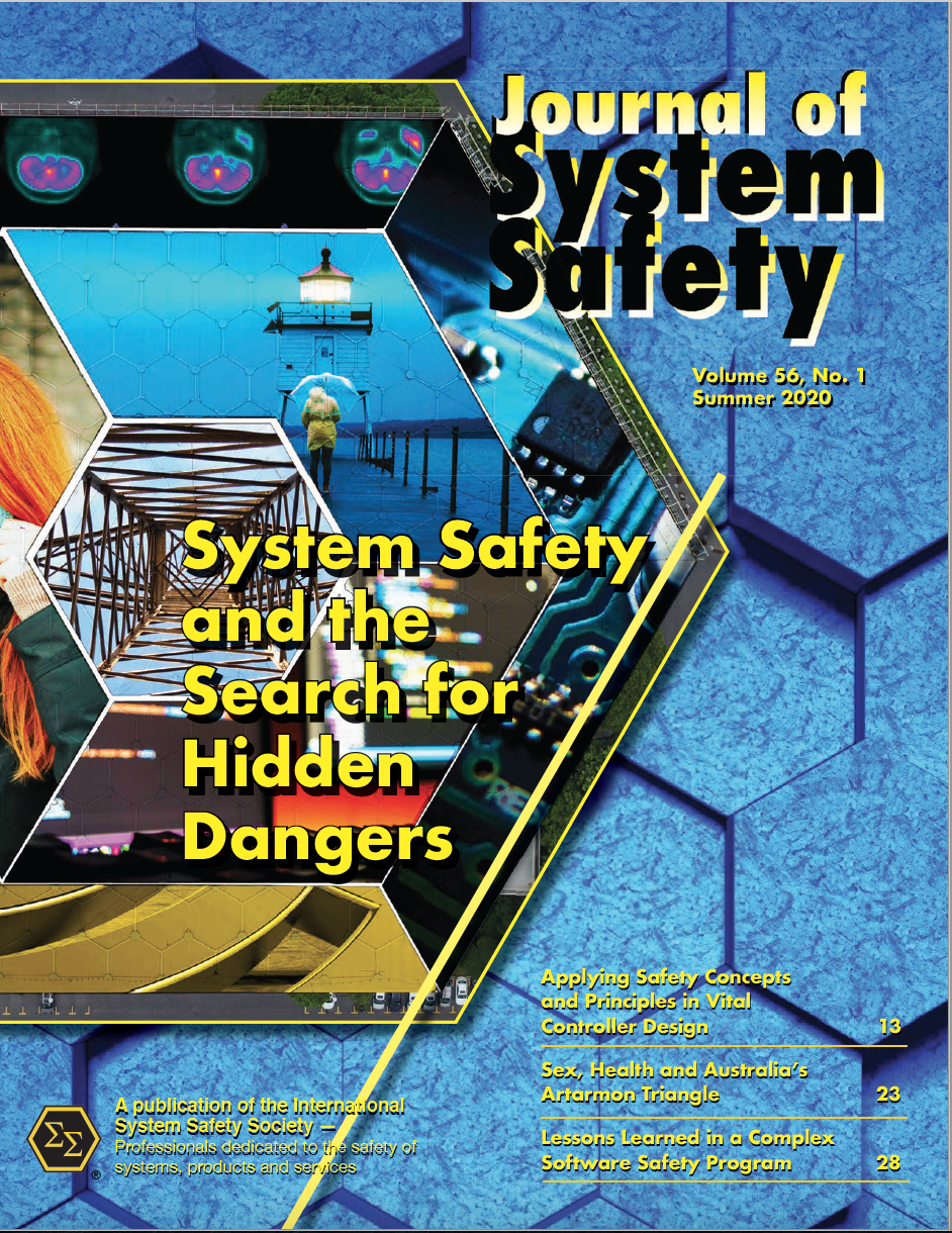 Journal of System Safety, Summer 2020
